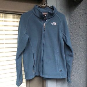 Blue NorthFace Zip-Up